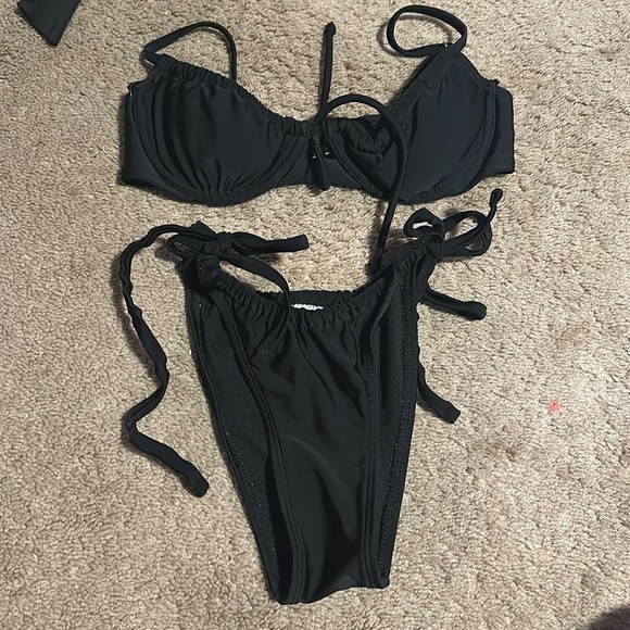 Xhilaration Other - Black bikini set